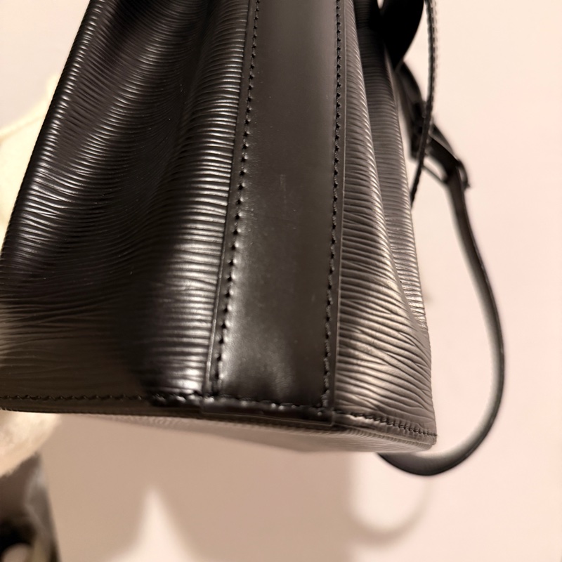 Louis Vuitton LV vintage 八角水波紋水桶包🖤 🤎-9