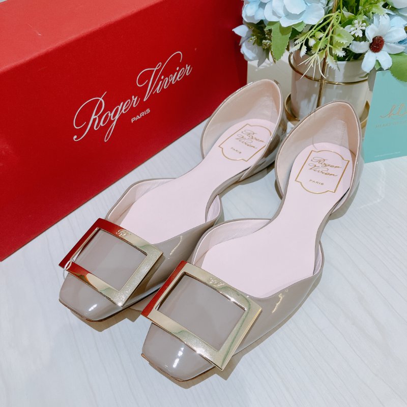 Roger Vivier 經典方扣芭蕾舞鞋 37-7