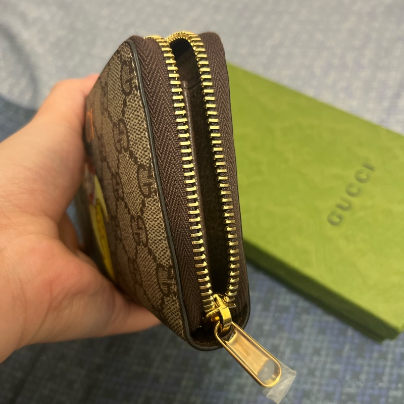 Gucci 香蕉貓咪長夾-2