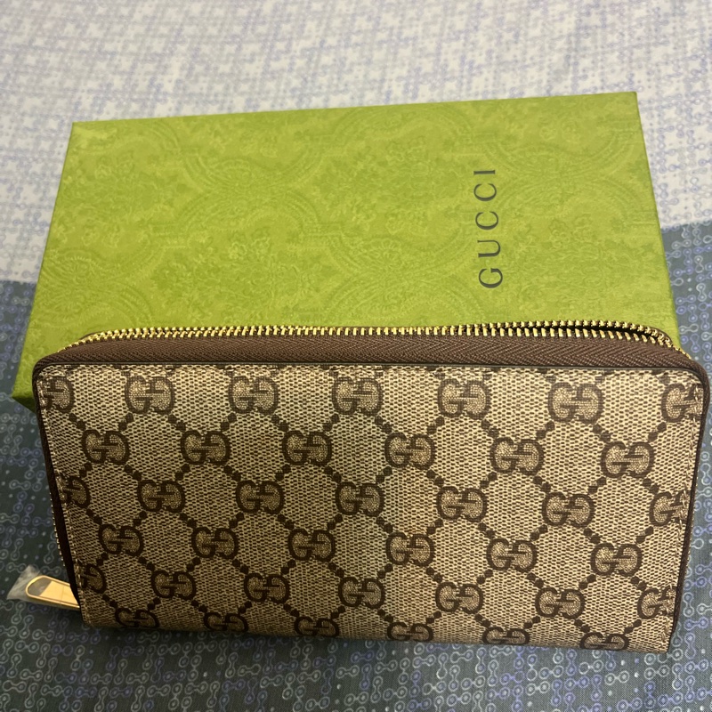 Gucci 香蕉貓咪長夾-3