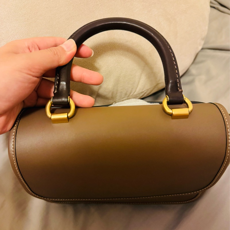 二手 coach ROGUE 頂部提把撞色手袋 側背 手提-14