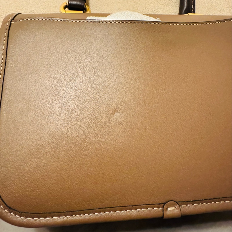 二手 coach ROGUE 頂部提把撞色手袋 側背 手提-15