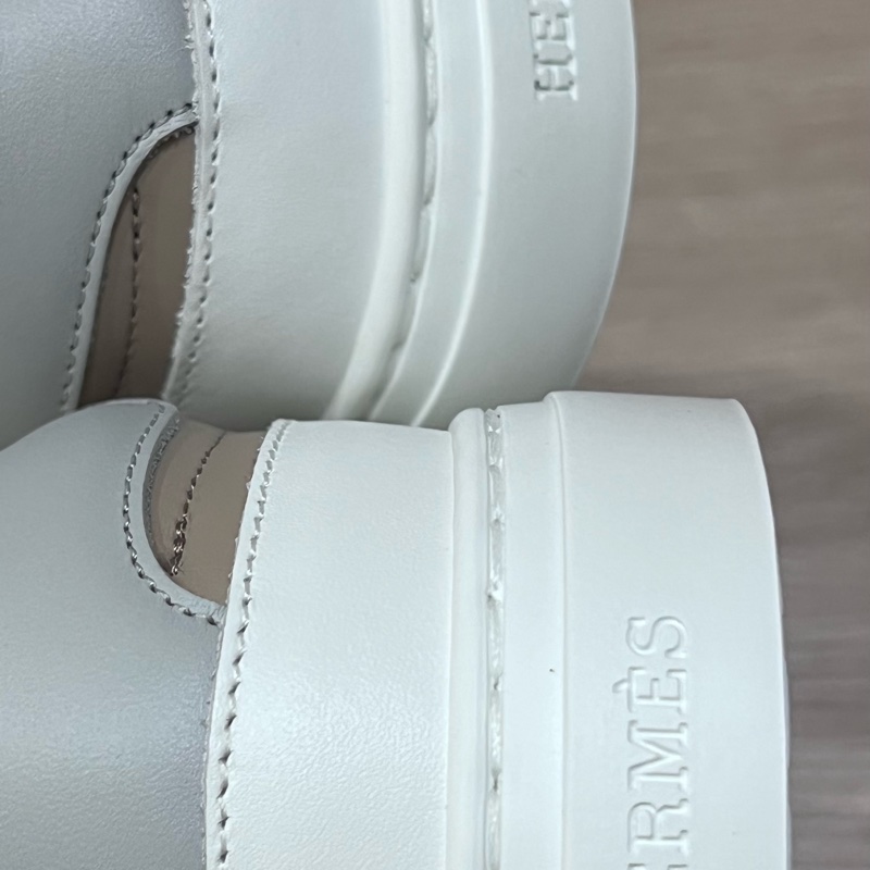 Hermes 愛馬仕 day sneaker 奶茶色 球鞋 休閒鞋 36.5號-4