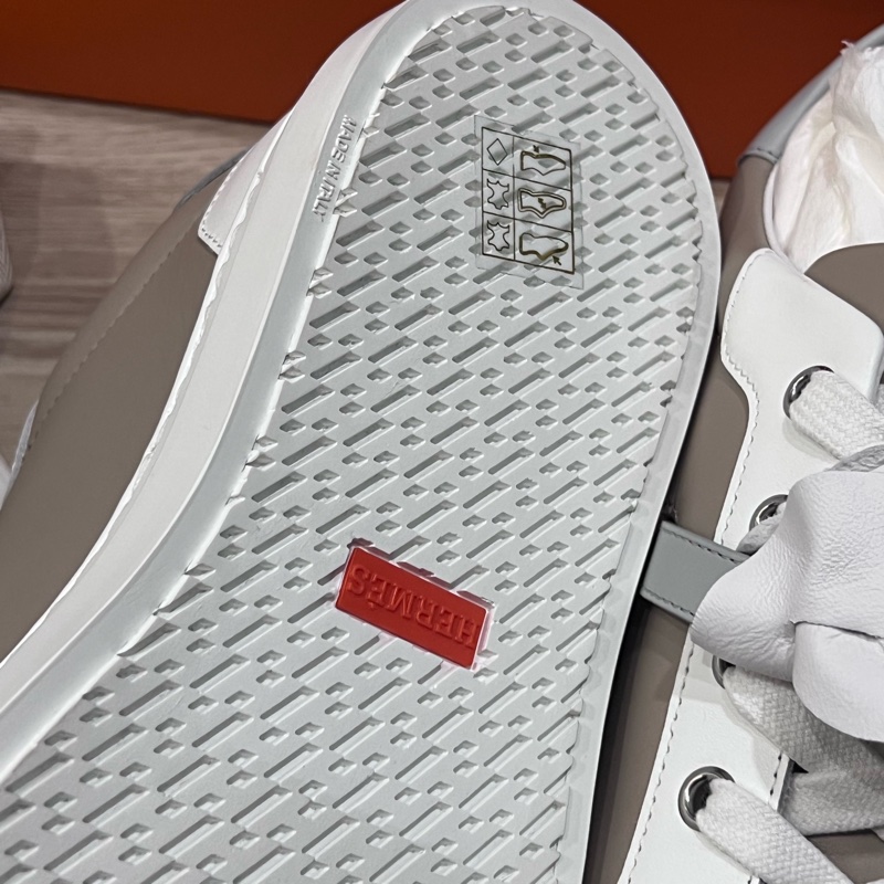 Hermes 愛馬仕 day sneaker 奶茶色 球鞋 休閒鞋 36.5號-5
