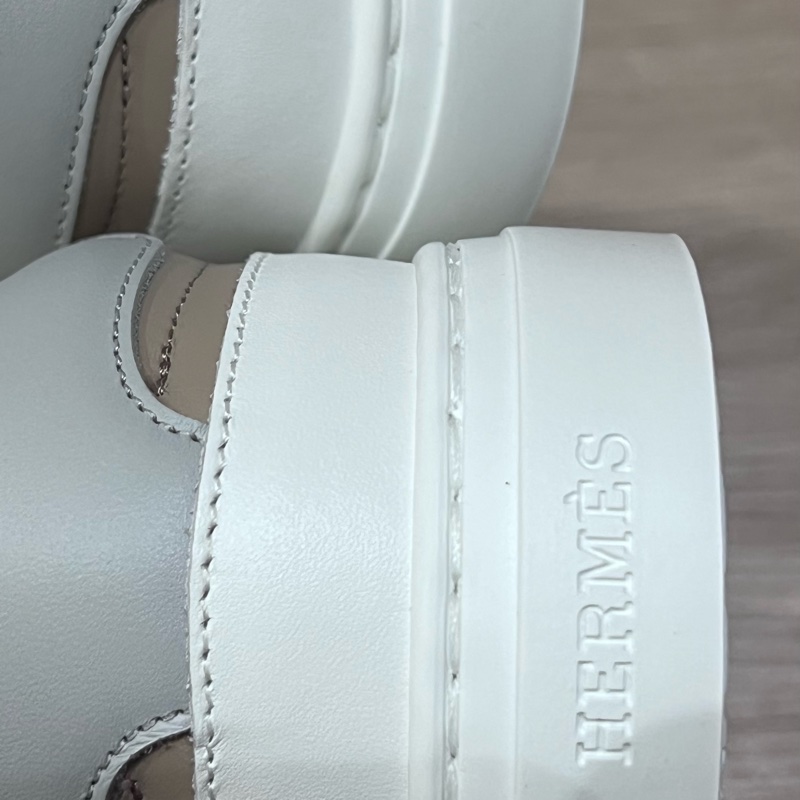 Hermes 愛馬仕 day sneaker 奶茶色 球鞋 休閒鞋 36.5號-10
