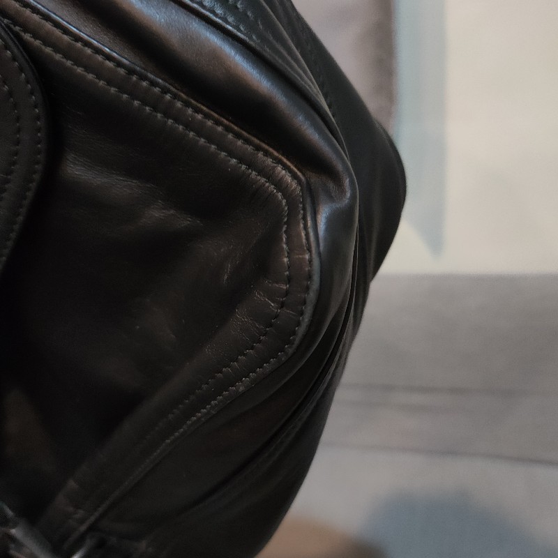 🫅寵愛媽咪♥️限時一週瘋狂降♥️【8成新】㊣✨ Bottega Veneta ✨寶緹嘉(附防塵袋)黑色 BV 皮革 編織 手提包 肩背包/二手包/二手精品/保證正品-10