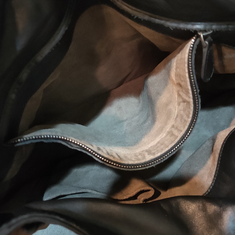 🫅寵愛媽咪♥️限時一週瘋狂降♥️【8成新】㊣✨ Bottega Veneta ✨寶緹嘉(附防塵袋)黑色 BV 皮革 編織 手提包 肩背包/二手包/二手精品/保證正品-17