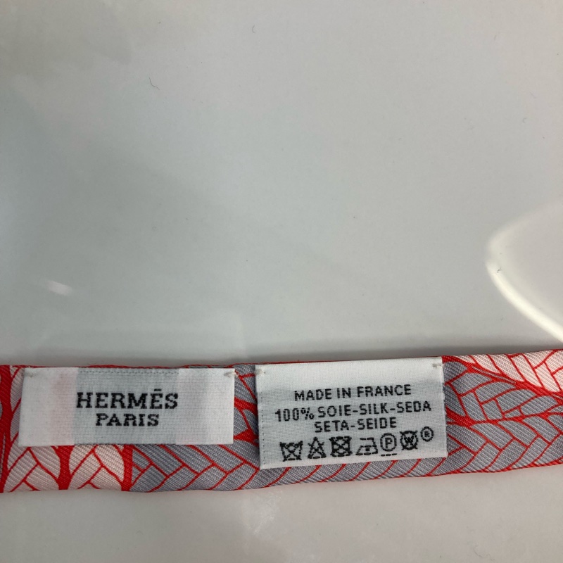 TK0850 Hermes愛馬仕Twilly絲巾Red-7