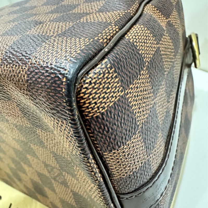 LV棋盤格speedy25公分背帶款-14