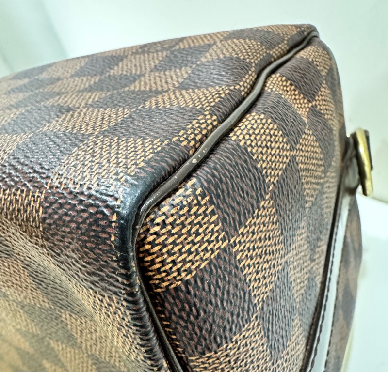 LV棋盤格speedy25公分背帶款-19