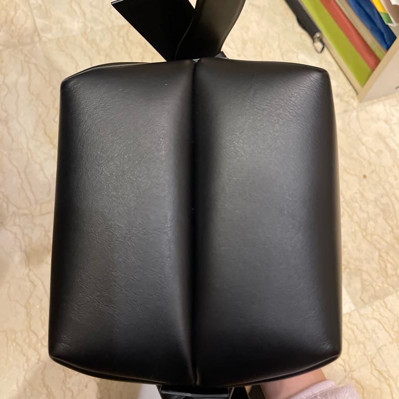 Acne Studios Musubi Logo Embossed Mini Top Handle Bag-6