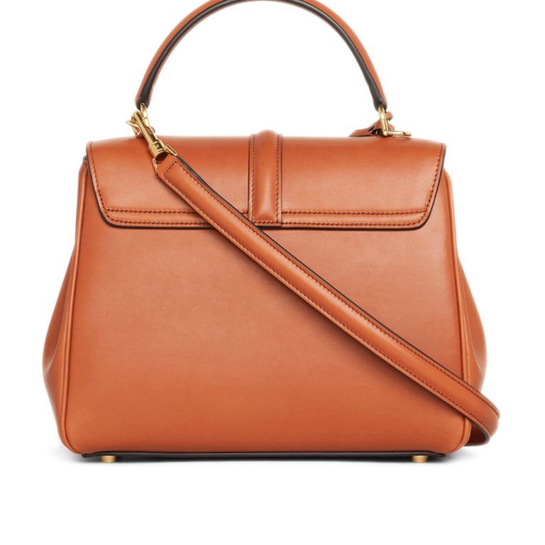 Celine 188003 天然小牛皮小款16包 黃褐色《2024春夏新品》-7
