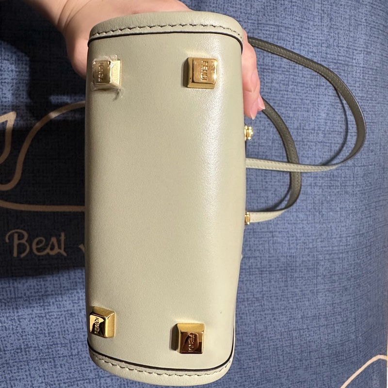 Fendi Mini Sunshine Shopper 斜背包(可手提)附購證-12