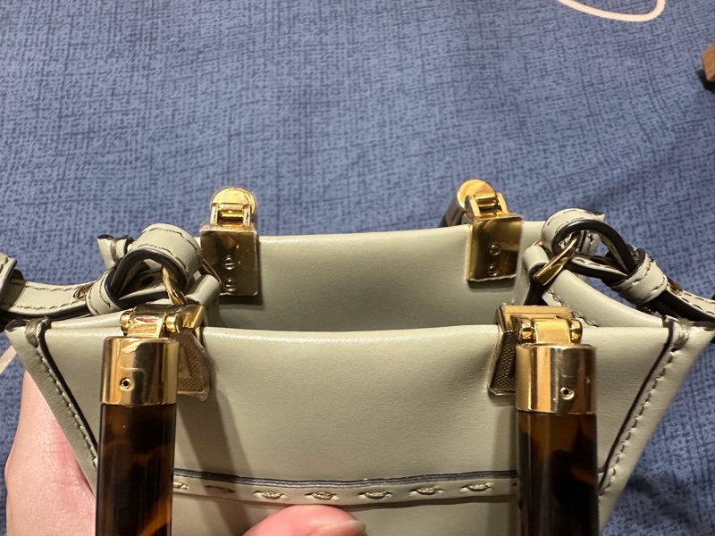 Fendi Mini Sunshine Shopper 斜背包(可手提)附購證-21