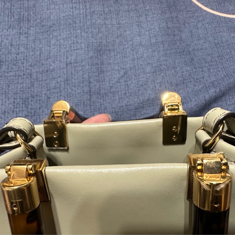 Fendi Mini Sunshine Shopper 斜背包(可手提)附購證-30