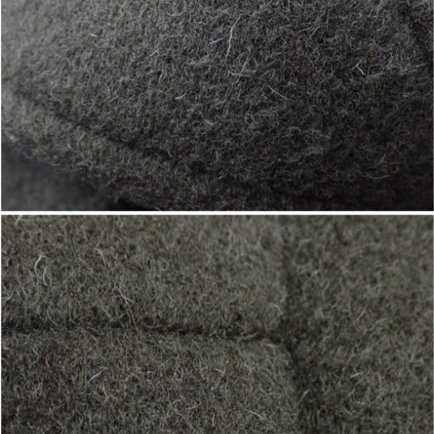 BURBERRY綿羊毛深棕色牛角扣大衣(男款) + BURBERRY灰色格紋羔羊毛圍巾✨-5