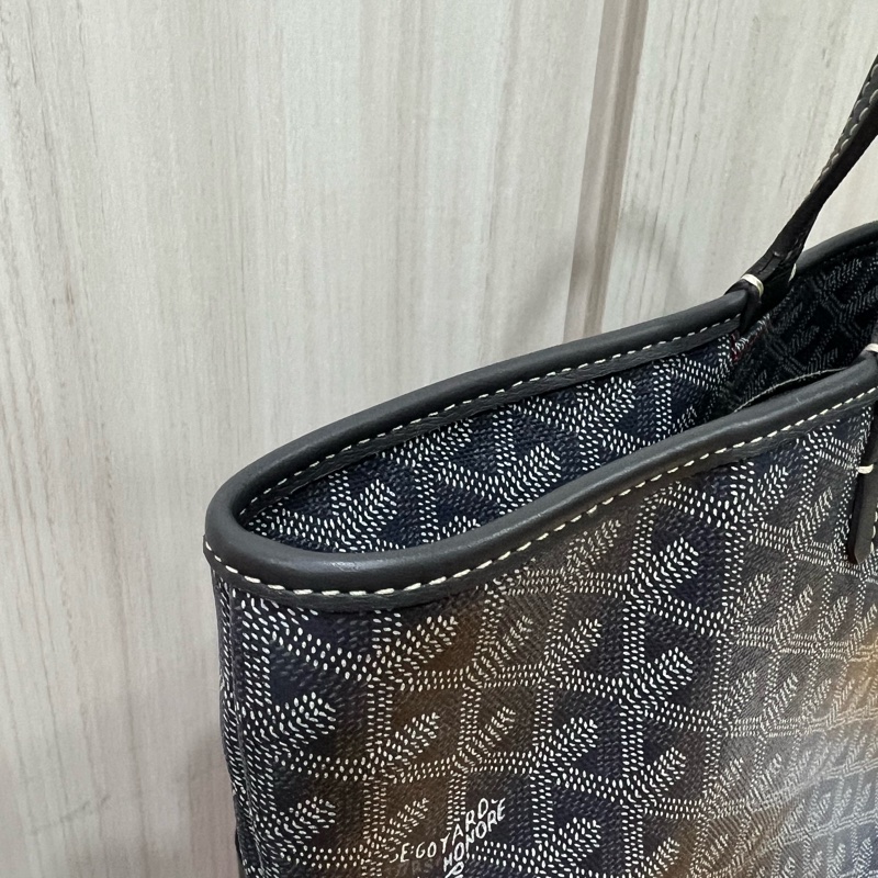 GOYARD ARTOIS PM 托特包拉鍊款灰色-2