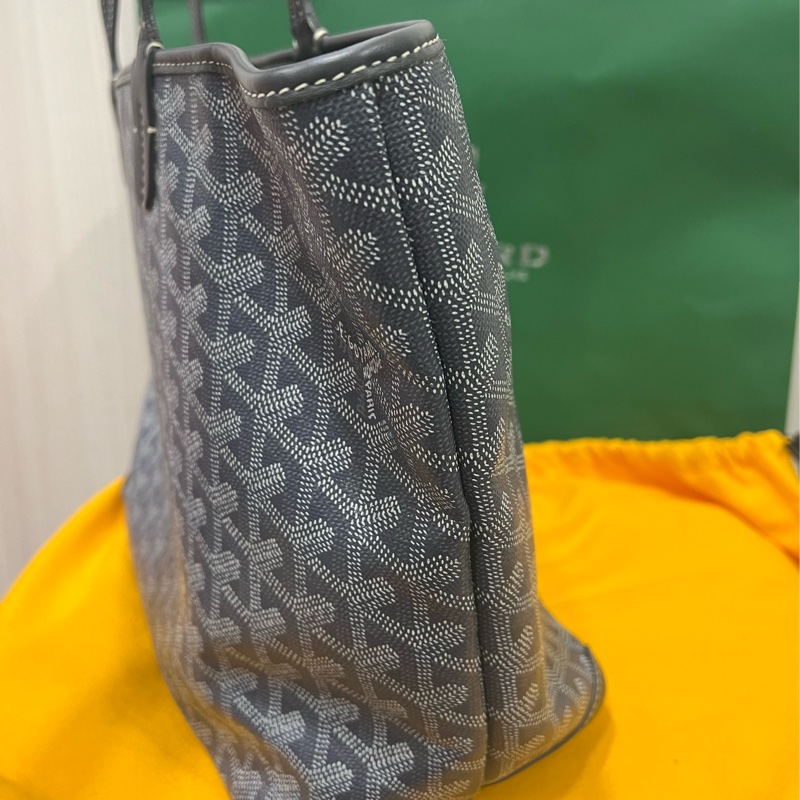 GOYARD ARTOIS PM 托特包拉鍊款灰色-7