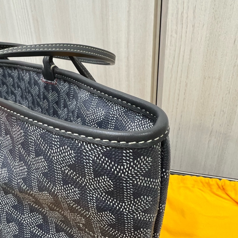 GOYARD ARTOIS PM 托特包拉鍊款灰色-13