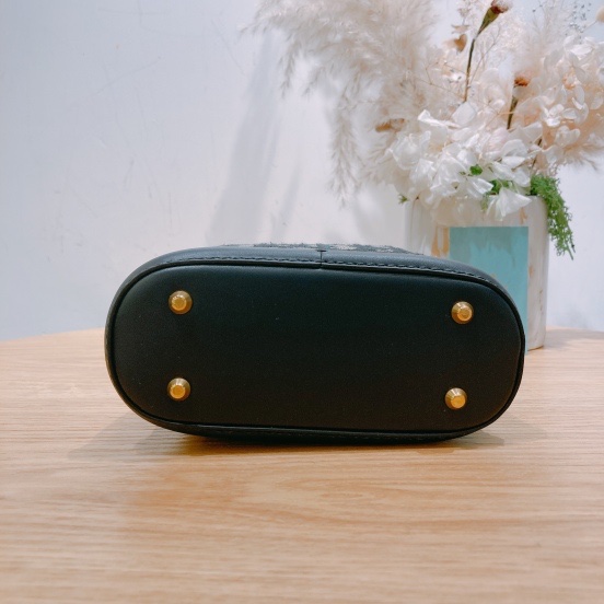 CHRISTIAN DIOR 迪奧經典花紋手挽兩用迷你水桶包包SMALL C'EST DIOR BAG-4
