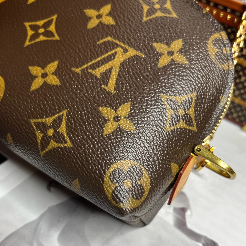 LV老花貝殼化妝包《已改造可斜背》-8