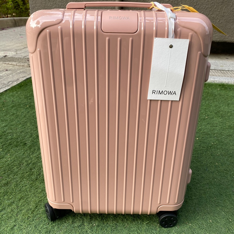 「已售出」全新RIMOWA限量沙漠玫瑰粉ESSENTIAL Cabin登機箱-0
