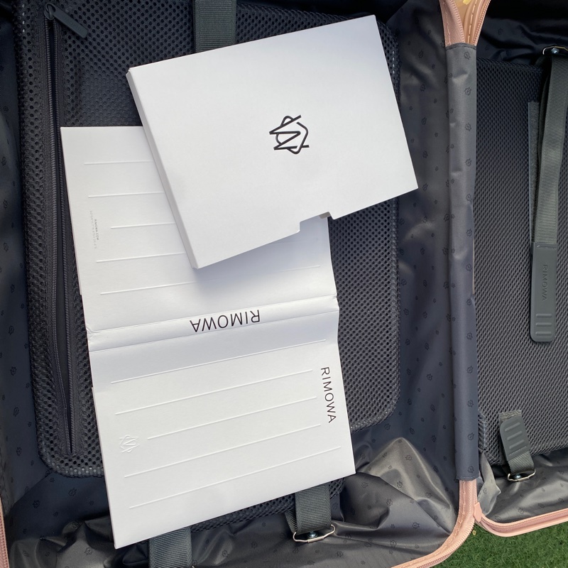 「已售出」全新RIMOWA限量沙漠玫瑰粉ESSENTIAL Cabin登機箱-6