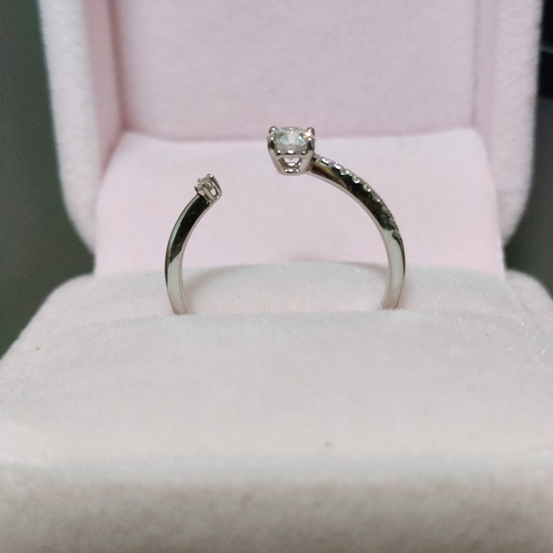 GIA 0.3克拉天然鑽石戒指-5