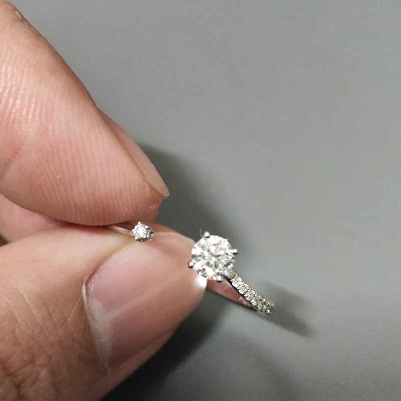 GIA 0.3克拉天然鑽石戒指-8