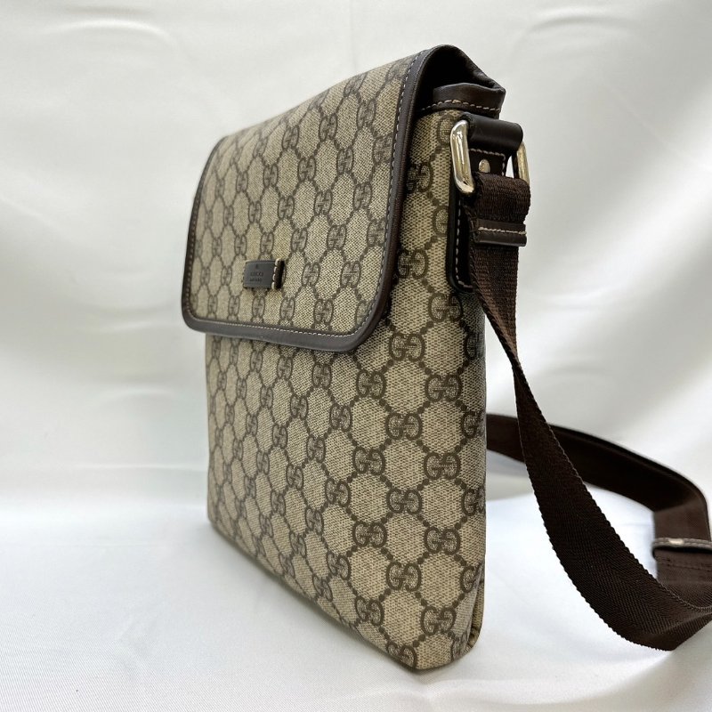 GUCCI 經典緹花PVC斜背包-2