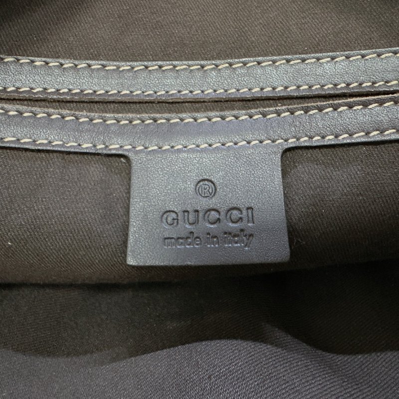 GUCCI 經典緹花PVC斜背包-8