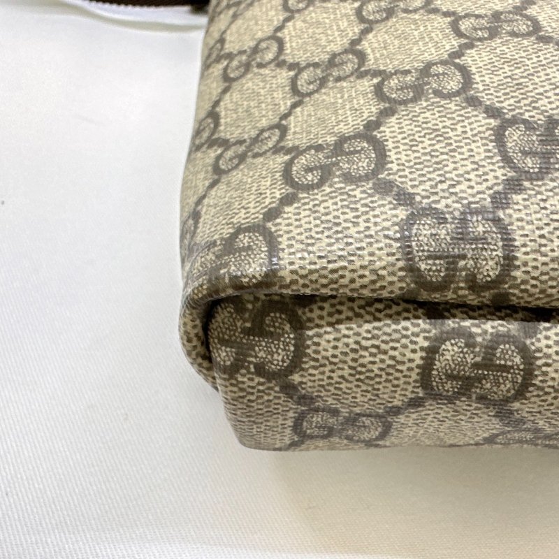 GUCCI 經典緹花PVC斜背包-14