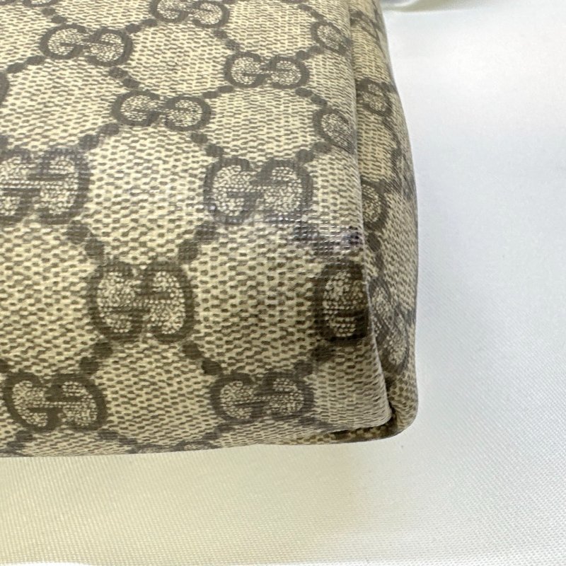 GUCCI 經典緹花PVC斜背包-15