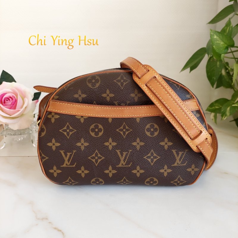 LV  Monogram 中古蘋果包🎀現品實拍 🎀 Vintage 經典花紋老花/蘋果包/柏芝包/斜背包~二手品-0