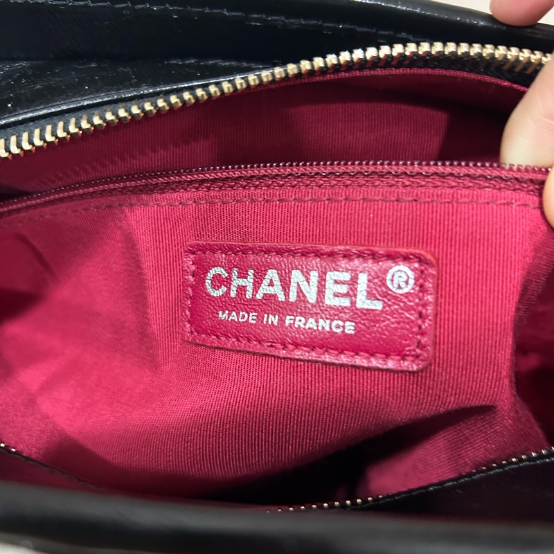 Chanel 中號 粗花毛呢流浪包-13