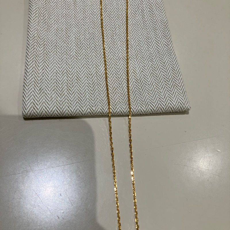 TK0876 HERMES MINI POP H NECKLACE 藍金  愛馬仕迷你H藍色項鍊-20