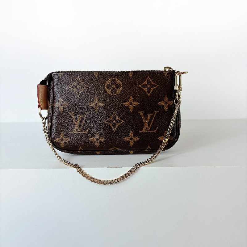 LV Mini Pochette Accessoires老花款-1