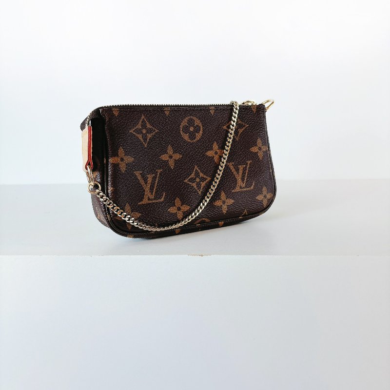 LV Mini Pochette Accessoires老花款-3