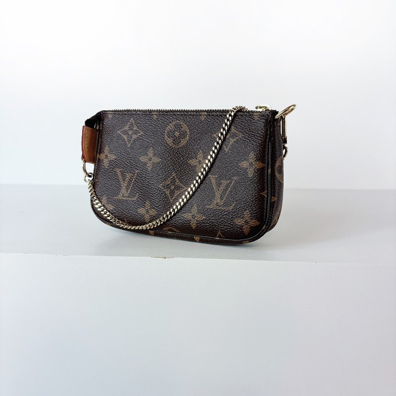 LV Mini Pochette Accessoires老花款-4