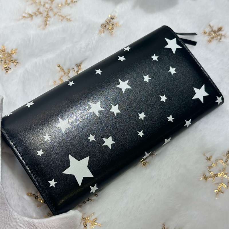 BALENCIAGA 巴黎世家星形圖案長銀包 STAR PATTERN LEATHER LONG WALLET-9