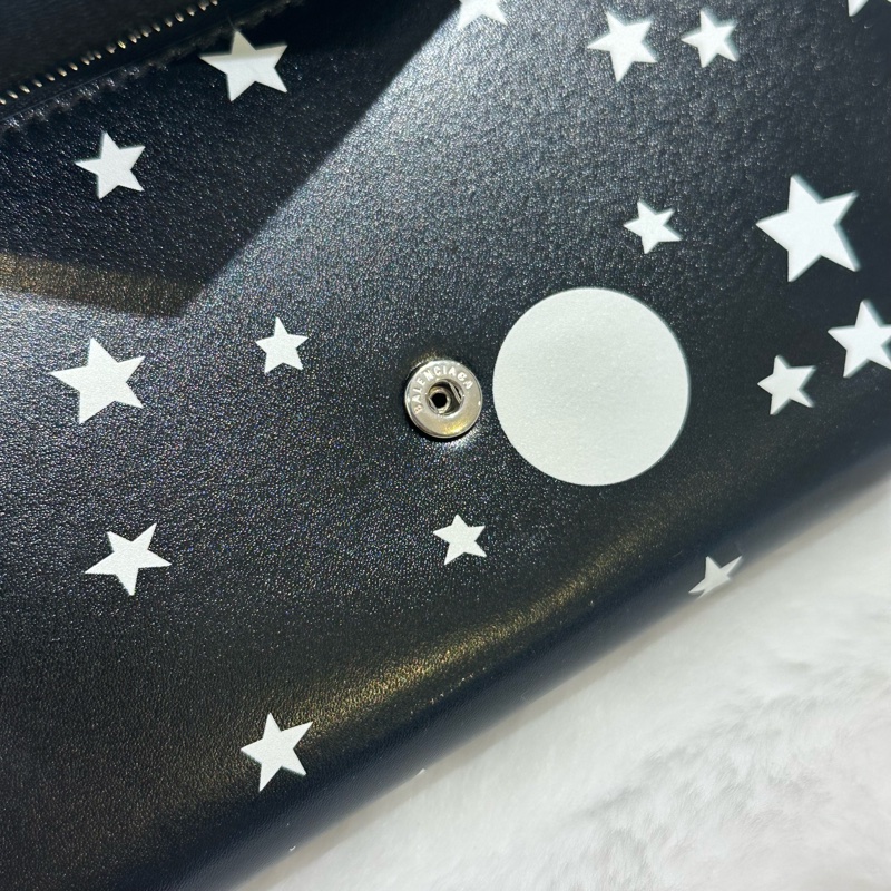 BALENCIAGA 巴黎世家星形圖案長銀包 STAR PATTERN LEATHER LONG WALLET-13