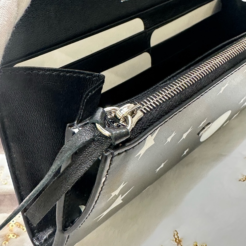 BALENCIAGA 巴黎世家星形圖案長銀包 STAR PATTERN LEATHER LONG WALLET-15