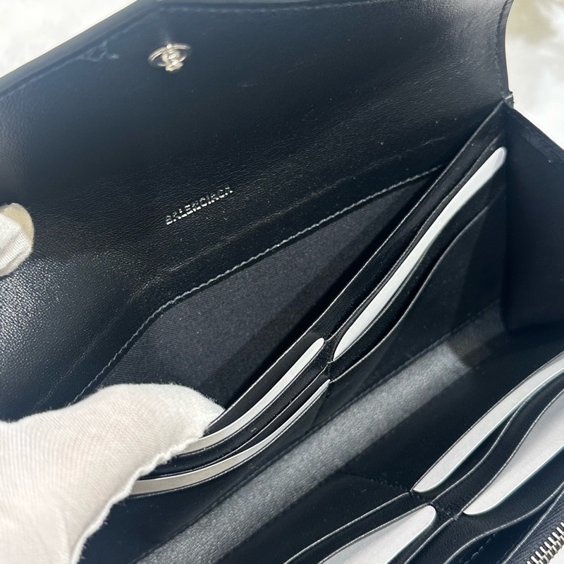 BALENCIAGA 巴黎世家星形圖案長銀包 STAR PATTERN LEATHER LONG WALLET-18