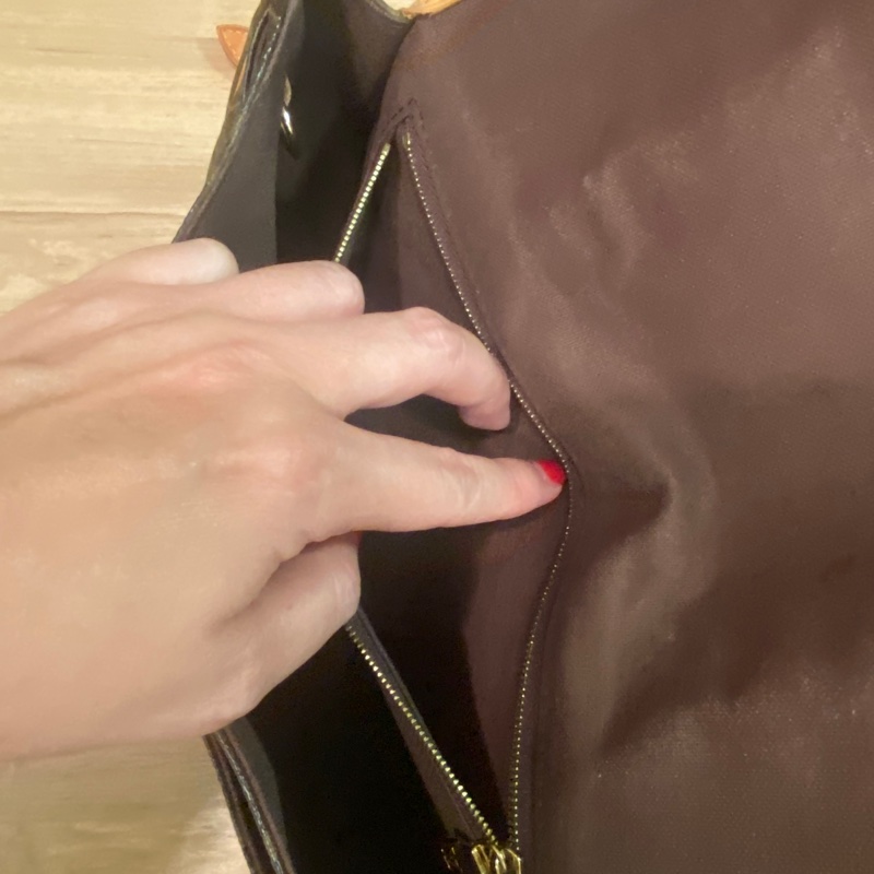 Louis Vuitton 抓皺包 LV老花/斜背包/翻蓋包-9