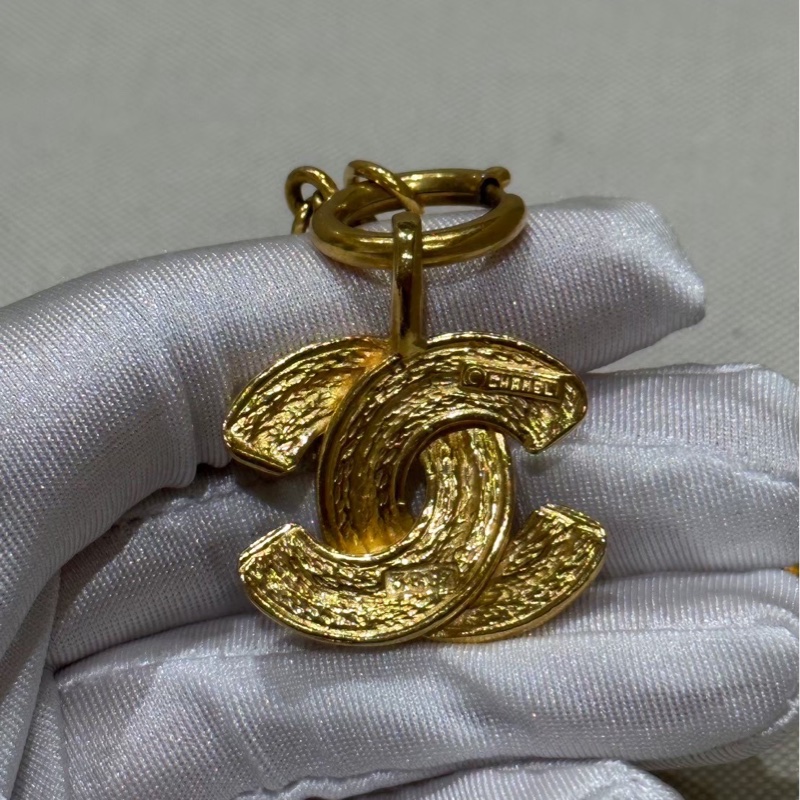 Chanel 小鳥系列項鍊 vintage 格菱紋-17