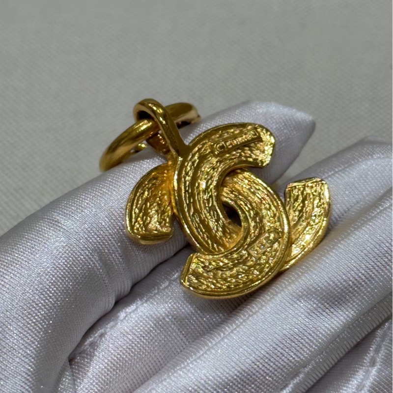 Chanel 小鳥系列項鍊 vintage 格菱紋-18