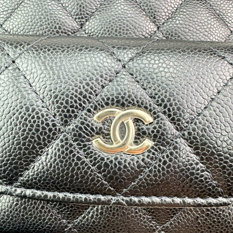 香奈兒 CHANEL 24C 新款mini荔枝金釦小書包 雙肩後背包 斜背包 ⭕️全新⭕️全配⭕️芯片款⭕️膠膜未撕⭕️-16