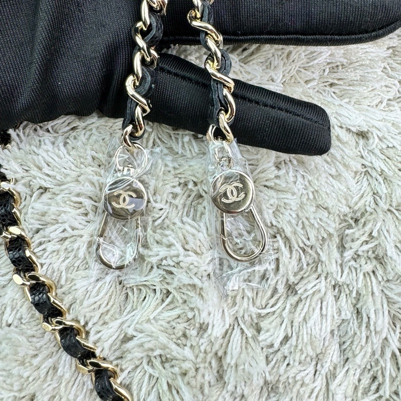 香奈兒 CHANEL 24C 新款mini荔枝金釦小書包 雙肩後背包 斜背包 ⭕️全新⭕️全配⭕️芯片款⭕️膠膜未撕⭕️-23