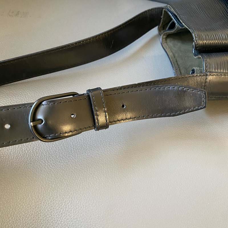 LV水波紋八角包 水桶包小號-9