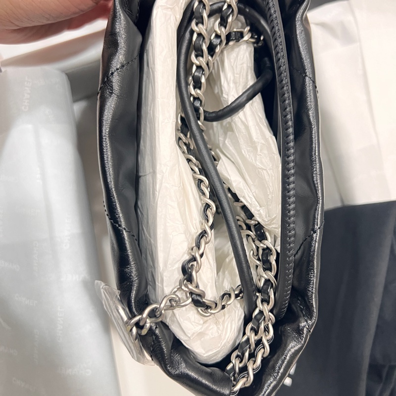 (售出❤️)全新香奈兒Chanel mini 22bag 22包 垃圾袋-2